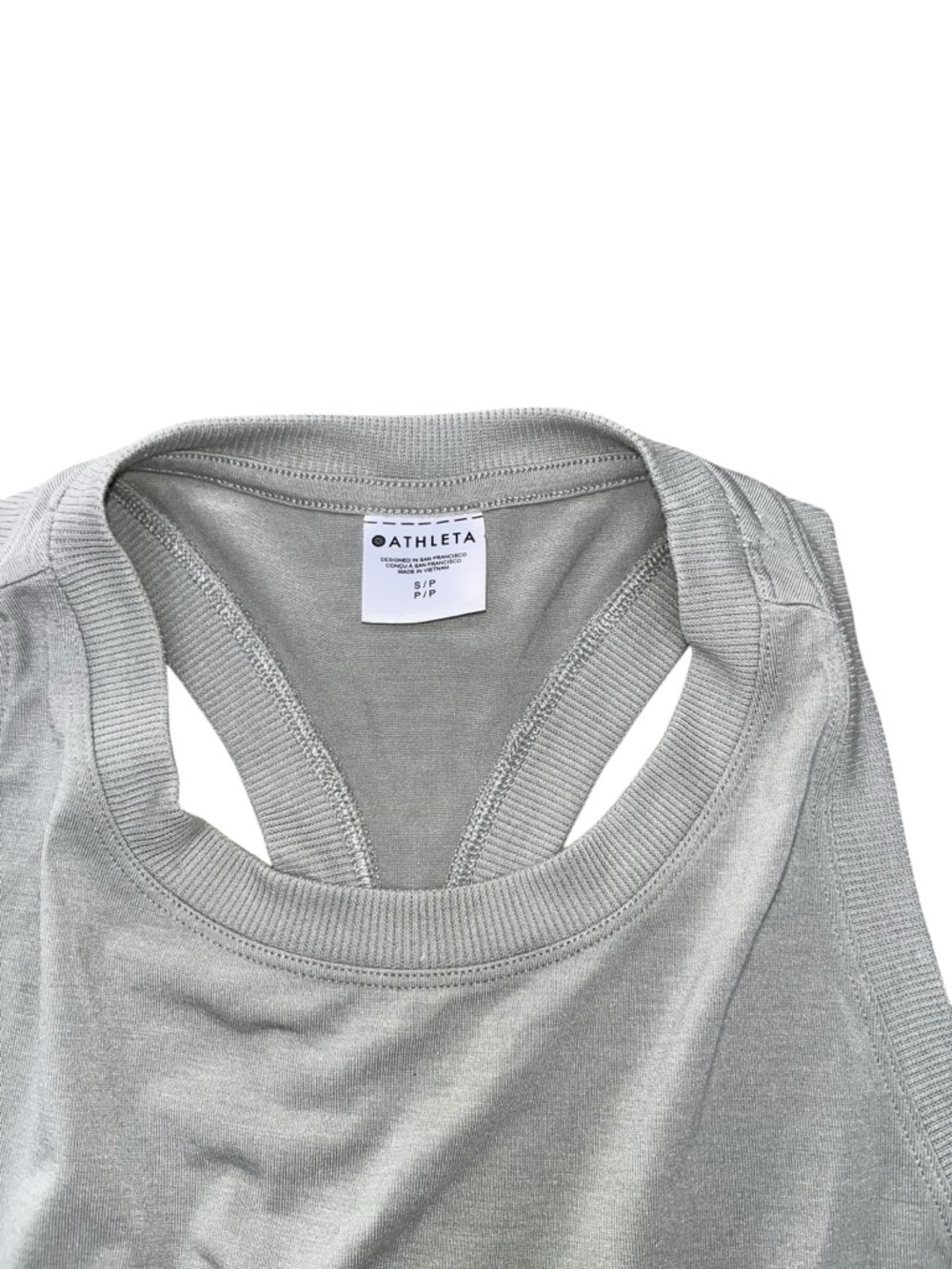 Athleta Light Sage Racerback Tank - Picture 2 of 5